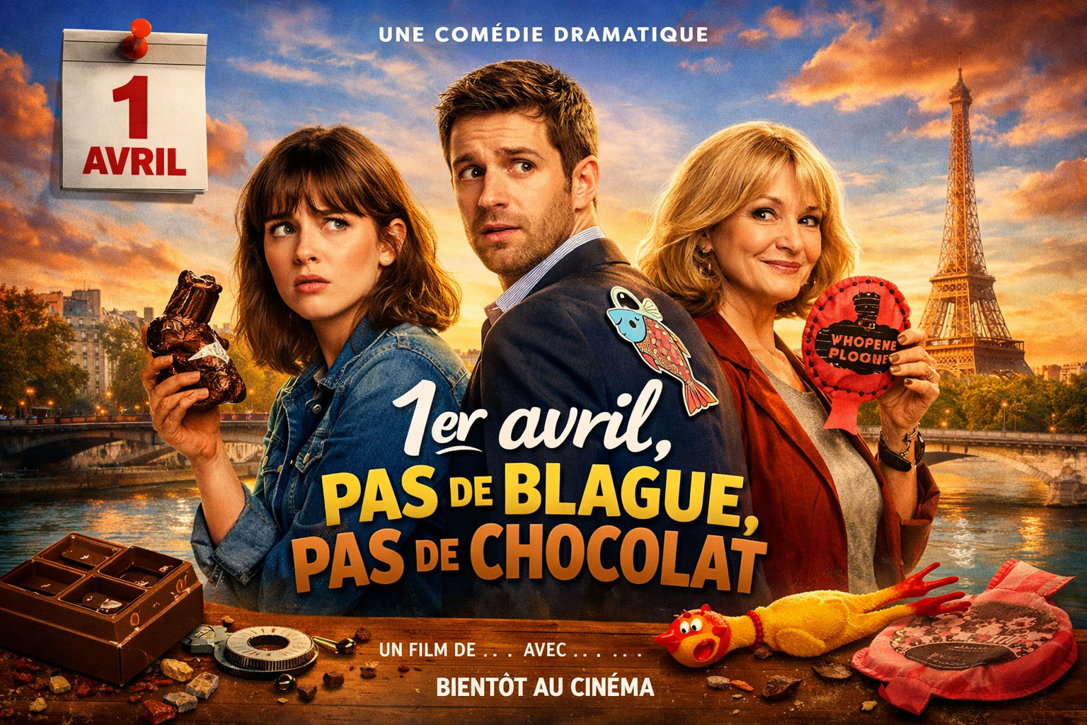 1er avril, pas de blague, pas de chocolat !